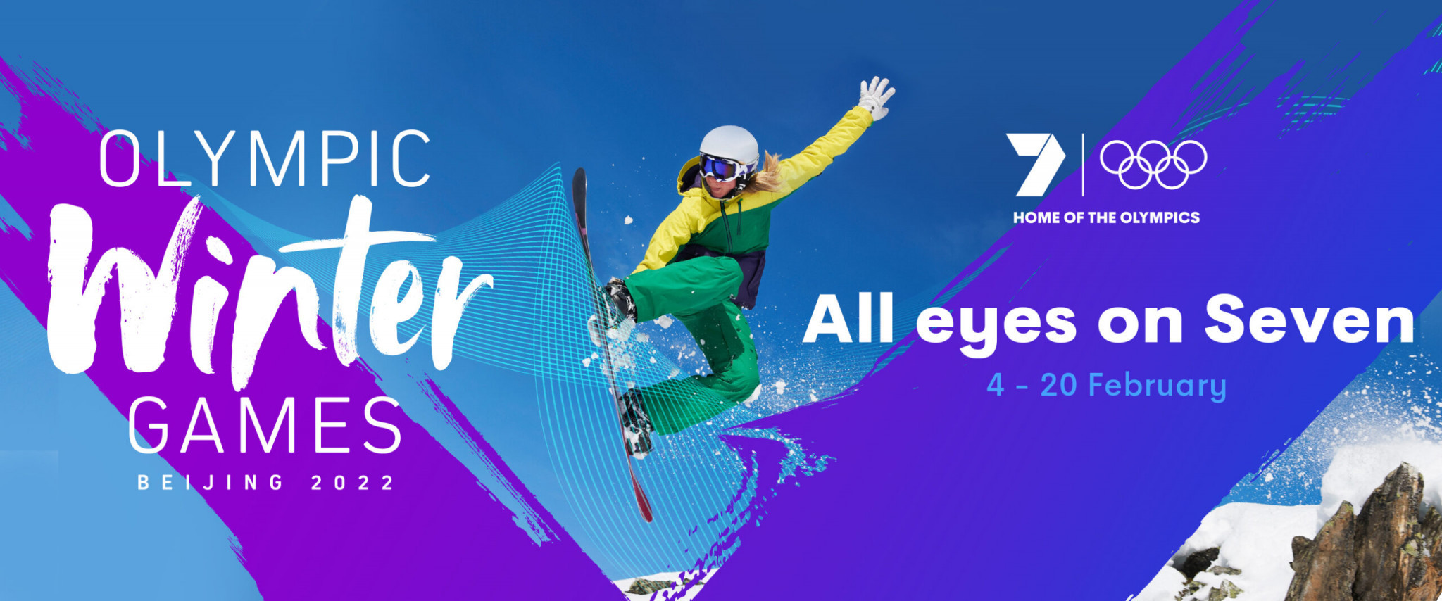 The Seven network broadcast this year's Winter Olympic Games in Beijing and have an option for Paris 2024, but it is unclear whether they will take it up ©Seven
