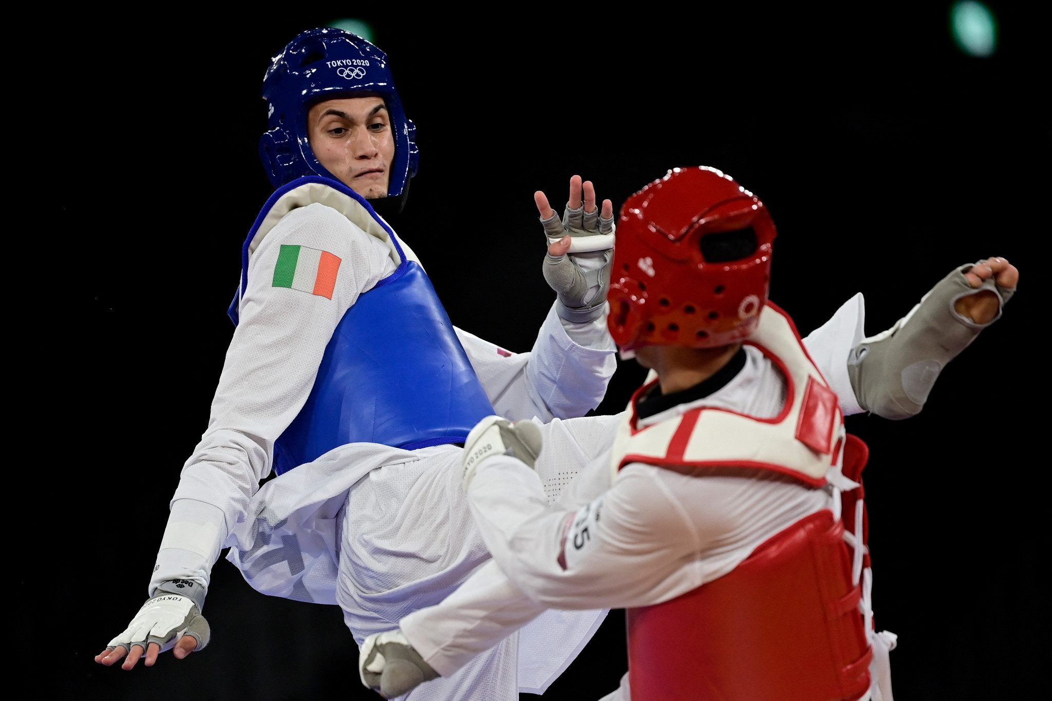 Italy's Simone Alessio claimed his second world title with success at the recent World Taekwondo Championships in Baku ©Getty Images