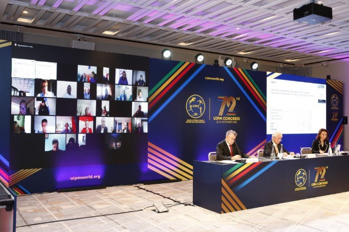 The International Modern Pentathlon Union has announced the winners of its annual awards during its virtual Congress ©UIPM 