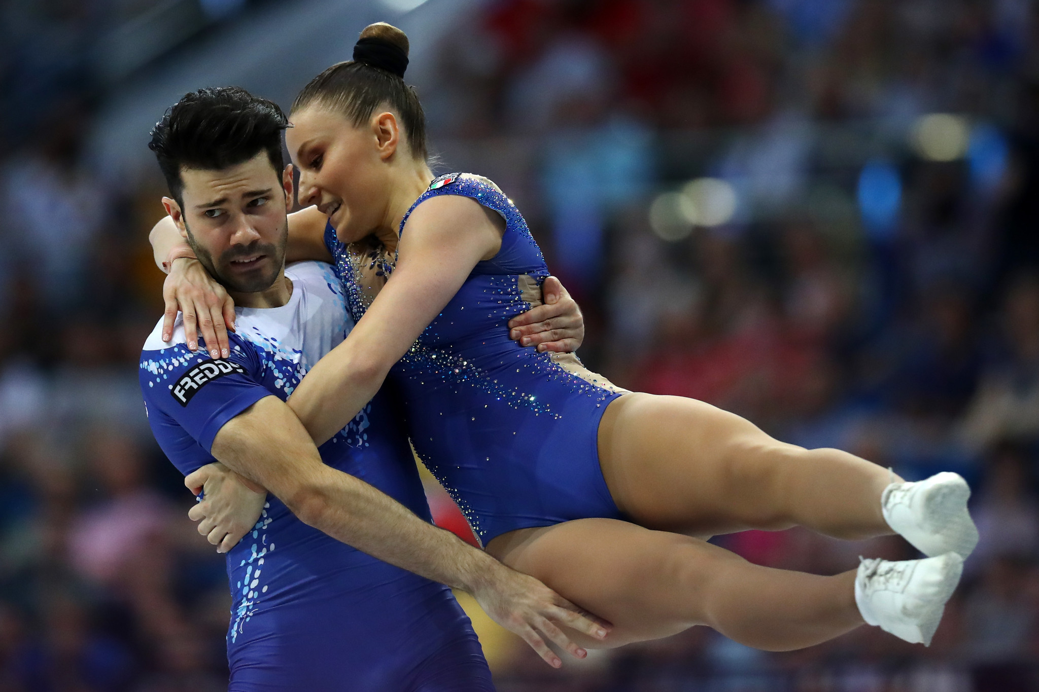 Italy is to stage the 2024 Aerobic Gymnastics World Championships ©Getty Images