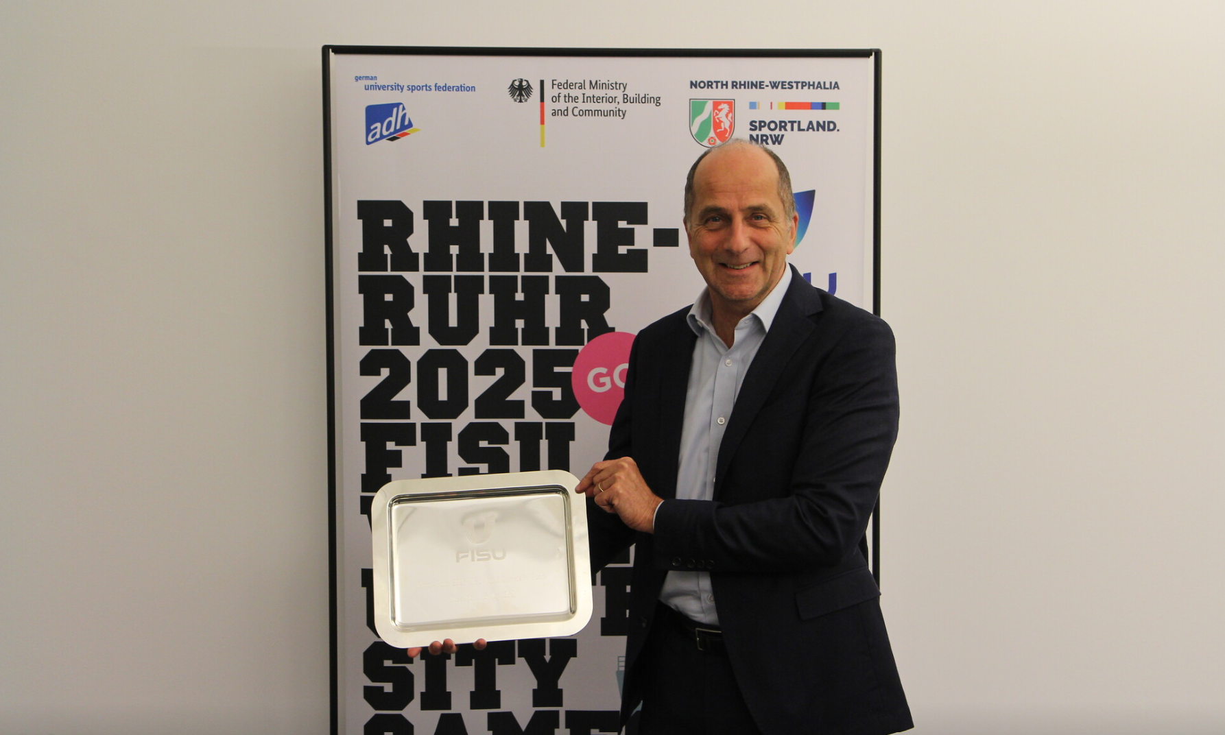 Rhine-Ruhr chief executive Stefan Kürten said that preparations are "well on track" for the 2025 FISU Games ©FISU