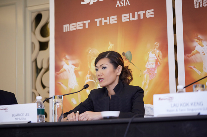 Beatrice Lee, the Asia Pacific managing director of international media rights company MP & Silva, gave her thoughts on the opportunities for the sports media industry in Southeast Asia ©SPORTEL