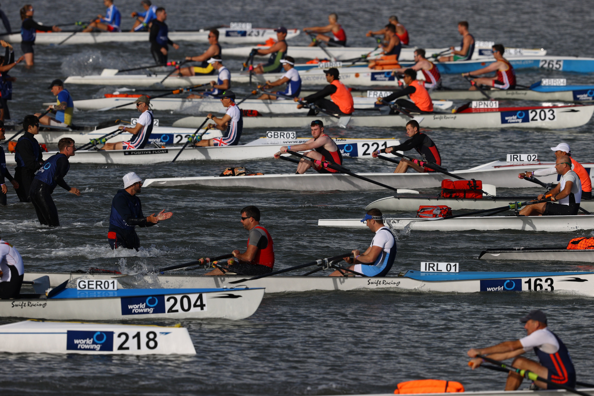 World Rowing is looking to increase the popularity of coastal rowing ©Getty Images