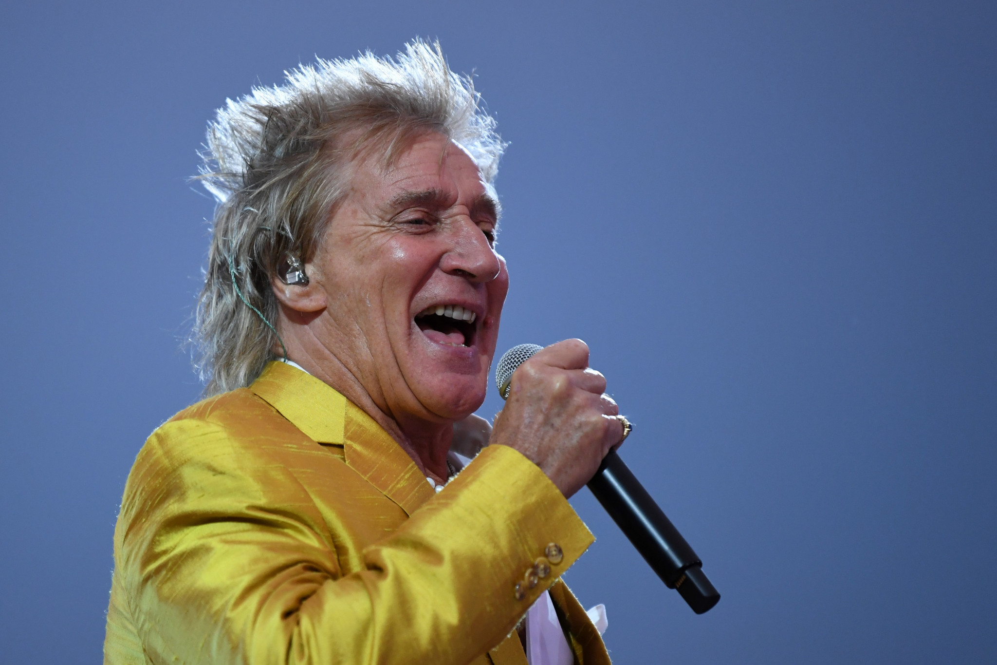 Sir Rod Stewart has claimed that he turned down an offer to perform in Qatar ©Getty Images