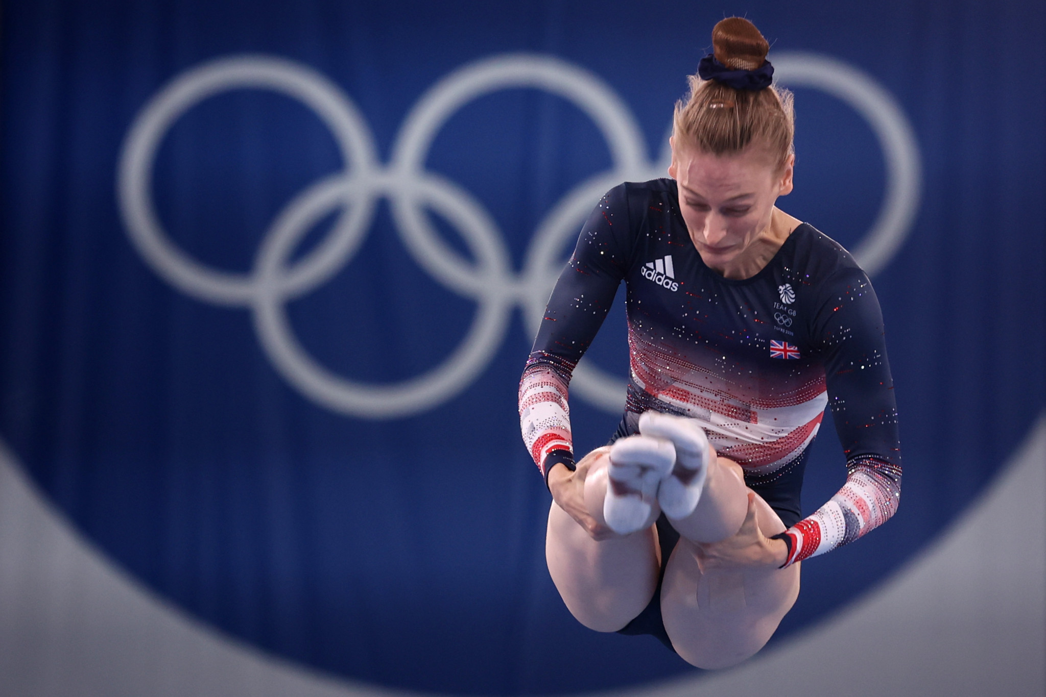 Bryony Page is hoping to retain her individual trampoline world title ©Getty Images