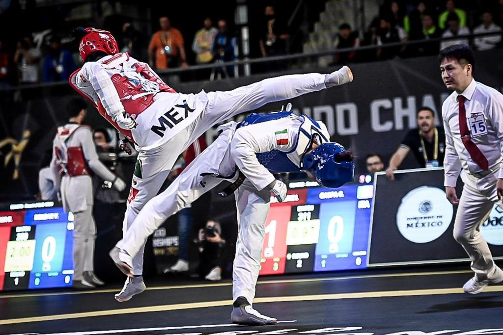 Mexico picked up two medals with Bryan Salazar grabbing the other with bronze in the men's under-87kg category ©World Taekwondo