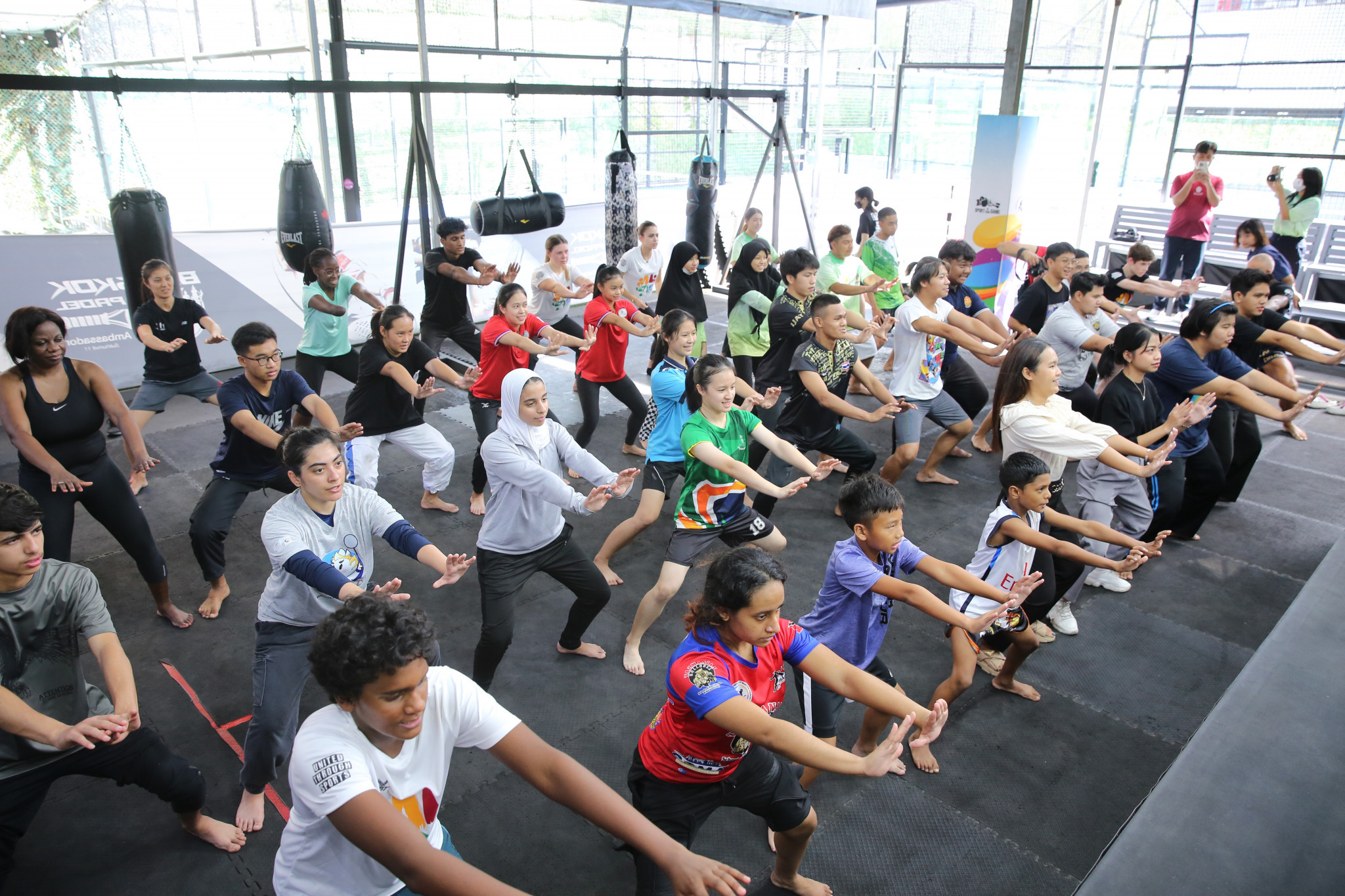 A training session focusing on self-defence was organised ©UTS