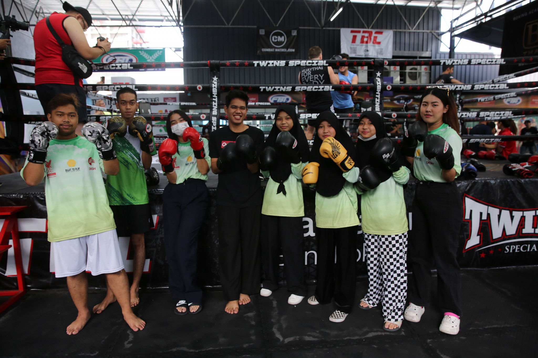 Boxing was among the many sports that participants tried ©UTS