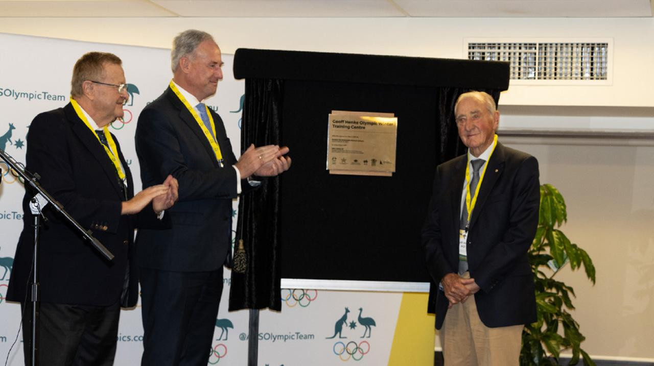 Henke congratulated by AOC following retirement from Olympic Winter Institute of Australia