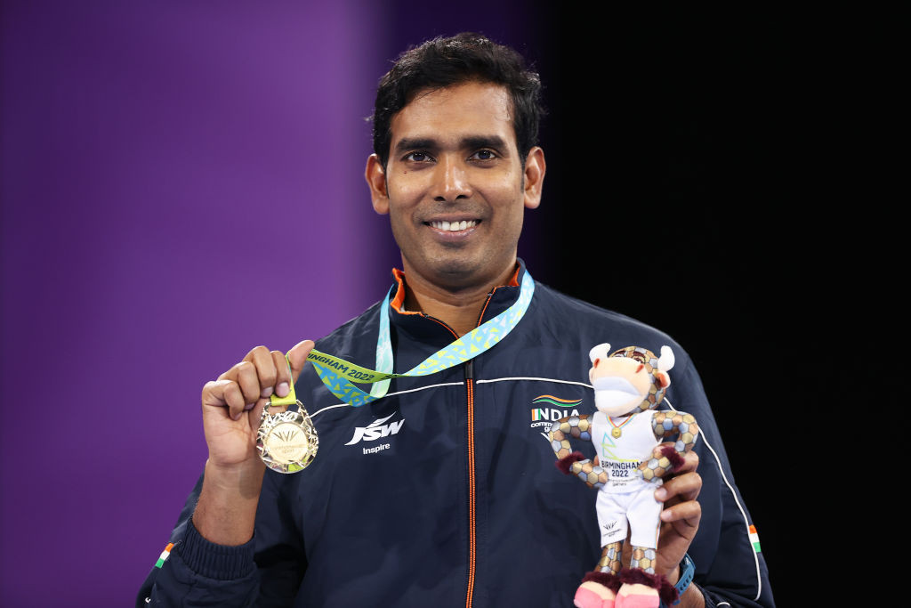 India’s 40-year-old Commonwealth champion Sharath Achanta won the highest proportion of votes for an Asian player in earning a place on the ITTF Athletes Commission ©Getty Images