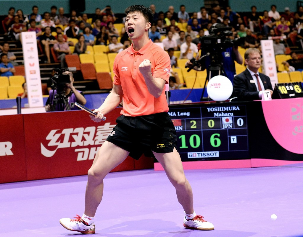 World number one Ma Long will look to continue his superb form at the Kuwait Open ©Getty Images