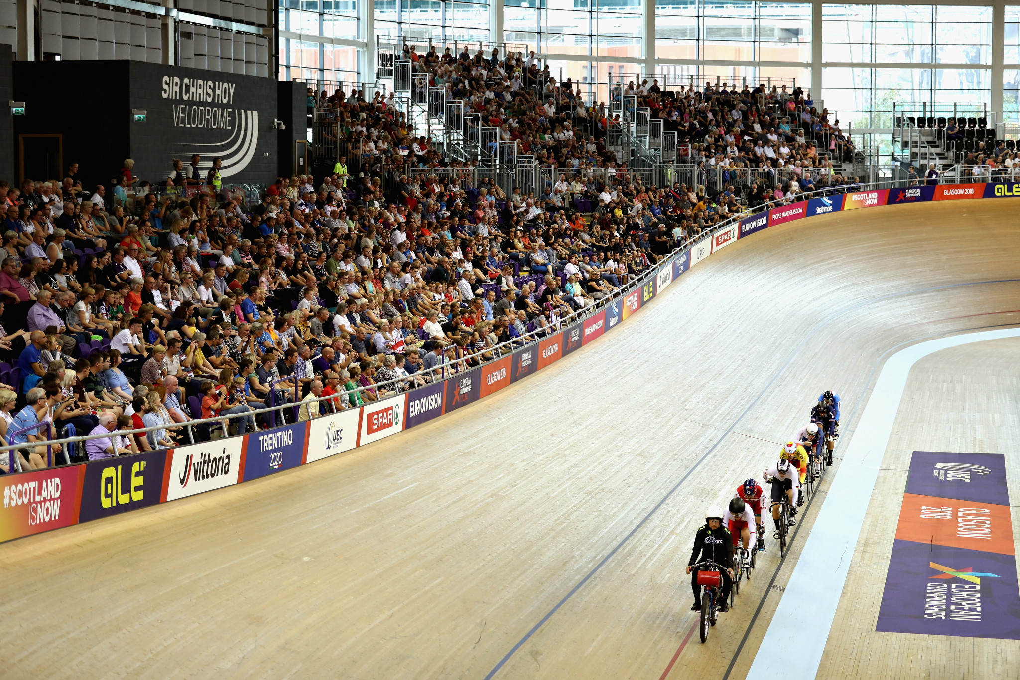 Glasgow held the 2018 European Championships, and is due to stage the UCI's inaugural Cycling World Championships from August 3 to 13 2023 ©Getty Images