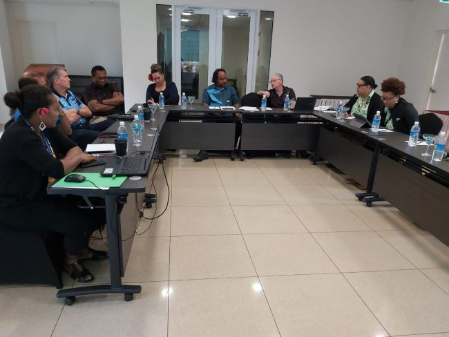 Representatives from banking institutions and the Solomon Islands Chamber of Commerce (SICCI) have met Government officials to discuss funding options for next year's Pacific  Games in Honiara ©2023GOC 