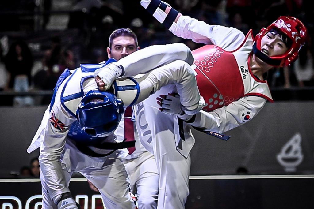 Kwon produced a series of superb kicks on his way to the title ©World Taekwondo