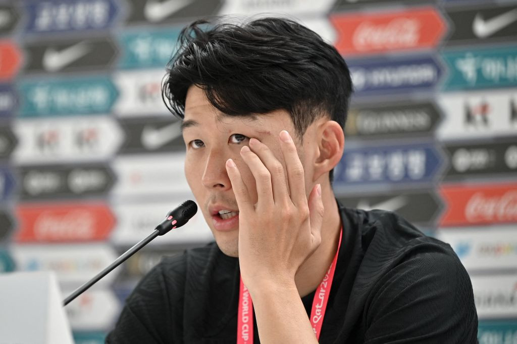 South Korea's captain Son Heung-min, who plays for Tottenham, figures highly in terms of back-to-back games and international travel in the FIFPRO report ©Getty Images