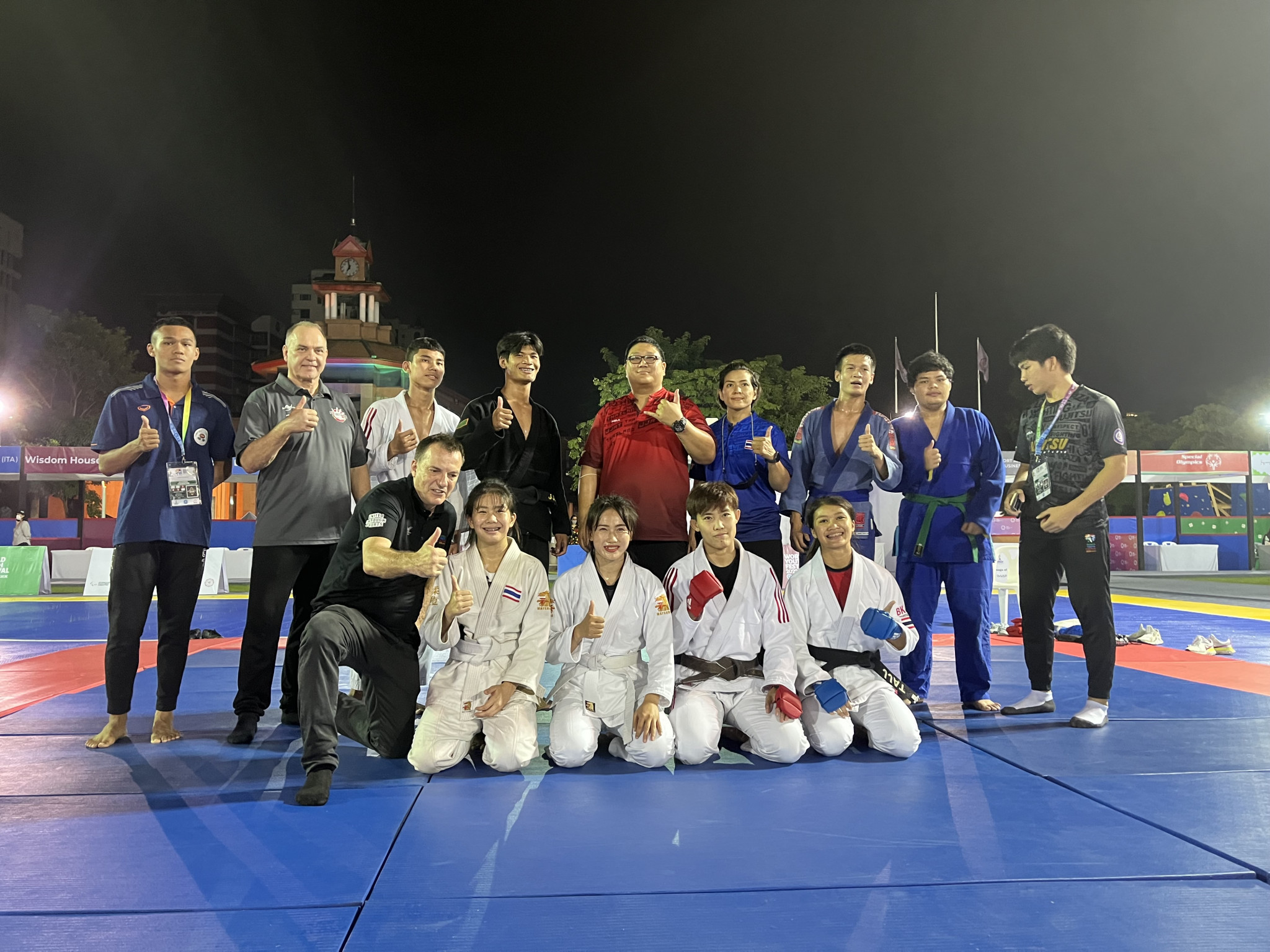 Ju-jitsu was among the sports that featured today ©UTS 