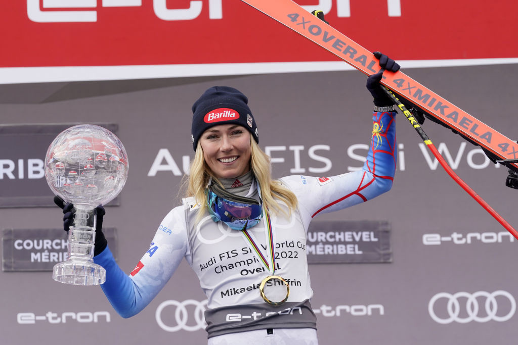 Overall women's Alpine Ski World Cup champion Mikaela Shiffrin will seek a fourth win in Levi as this year's event makes a belated start - but her rival Petra Vlhova has won five times...©Getty Images