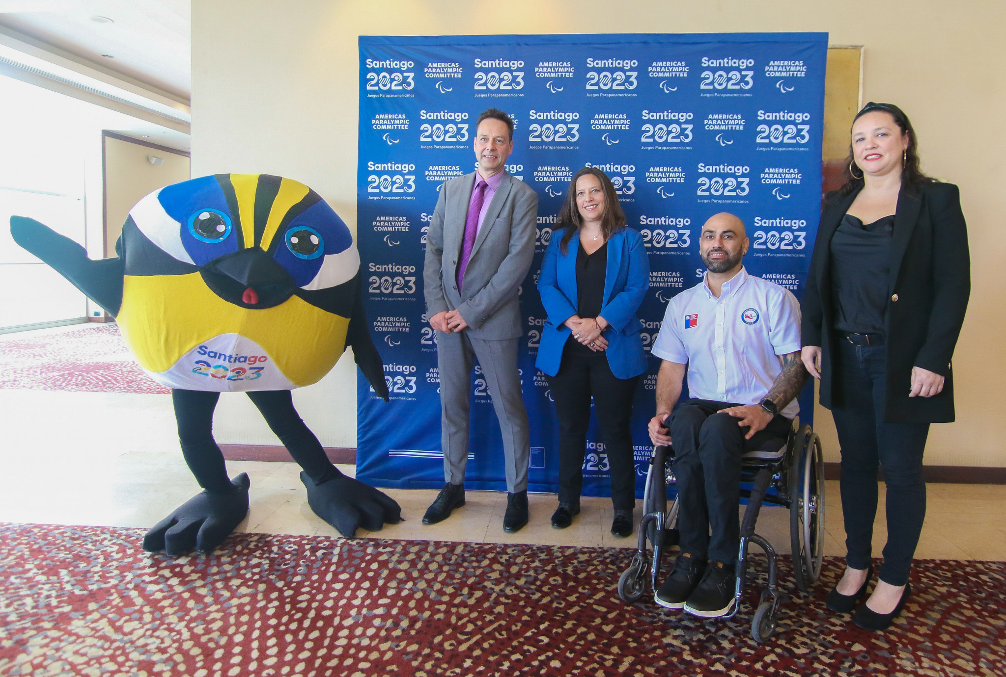 IPC visits Santiago 2023 to mark one-year-to-go until start of Parapan American Games