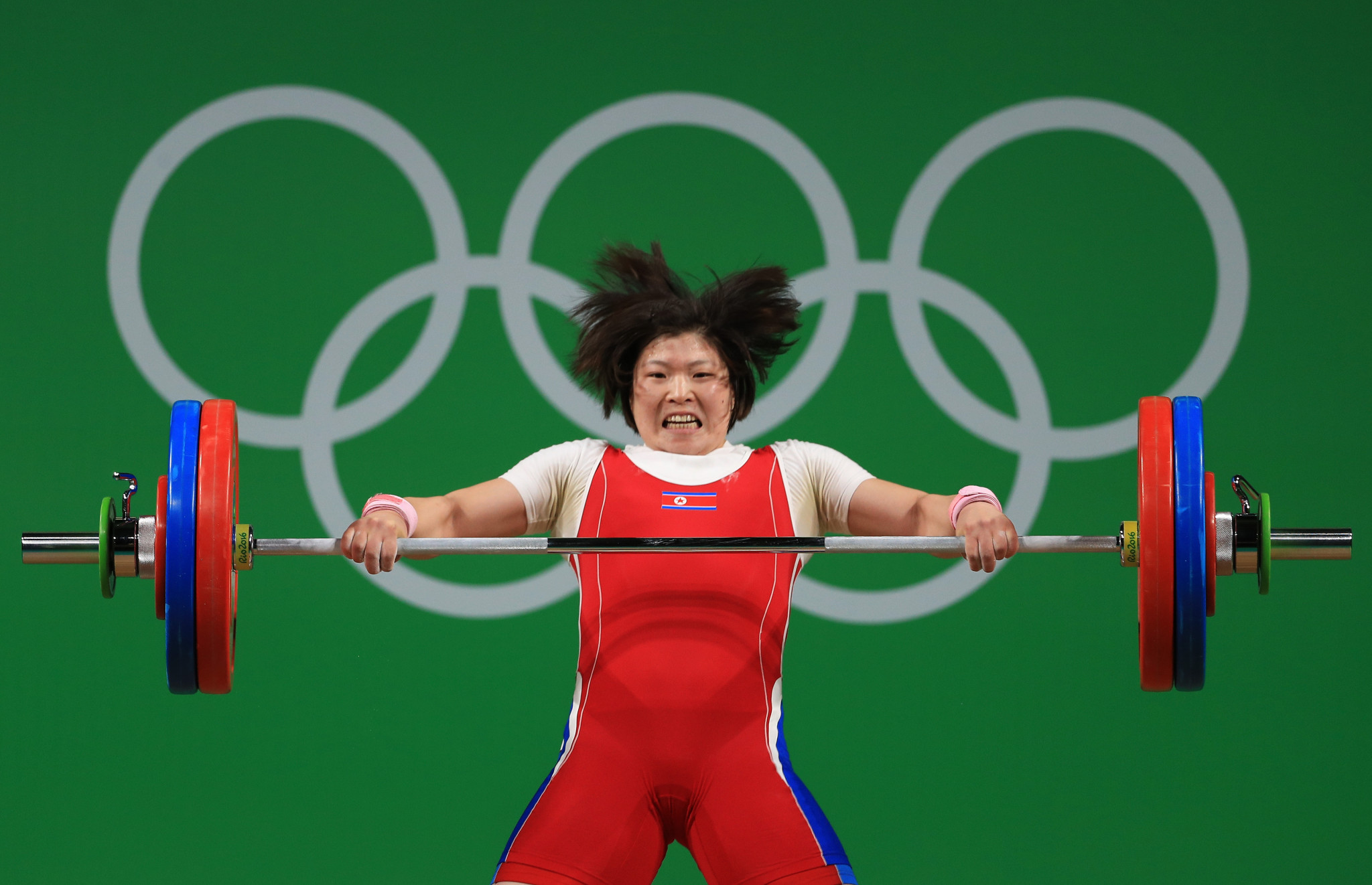 Rim Jong-sim of North Korea made it back-to-back Olympic gold medals ©Getty Images