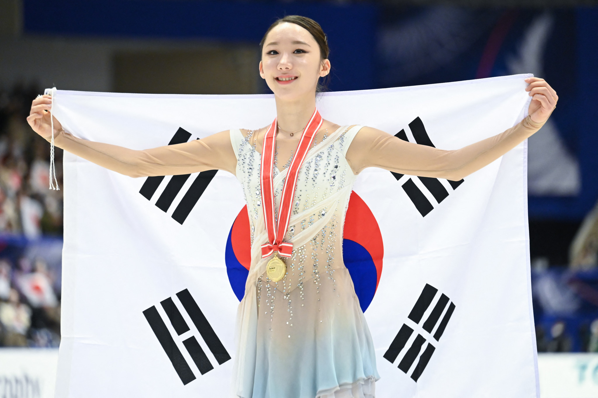 Kim Ye-lim won South Korea's first Grand Prix of Figure Skating gold medal in 13 years ©Getty Images