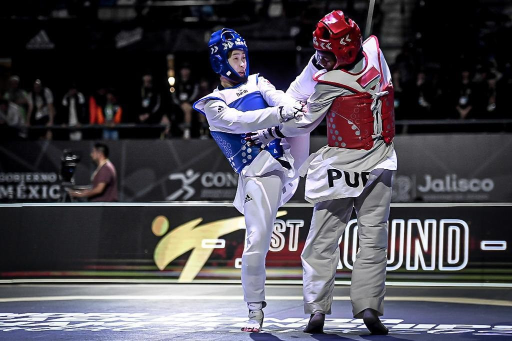 Lee overcame Crystal Weekes of Puerto Rico in the semi-final ©World Taekwondo