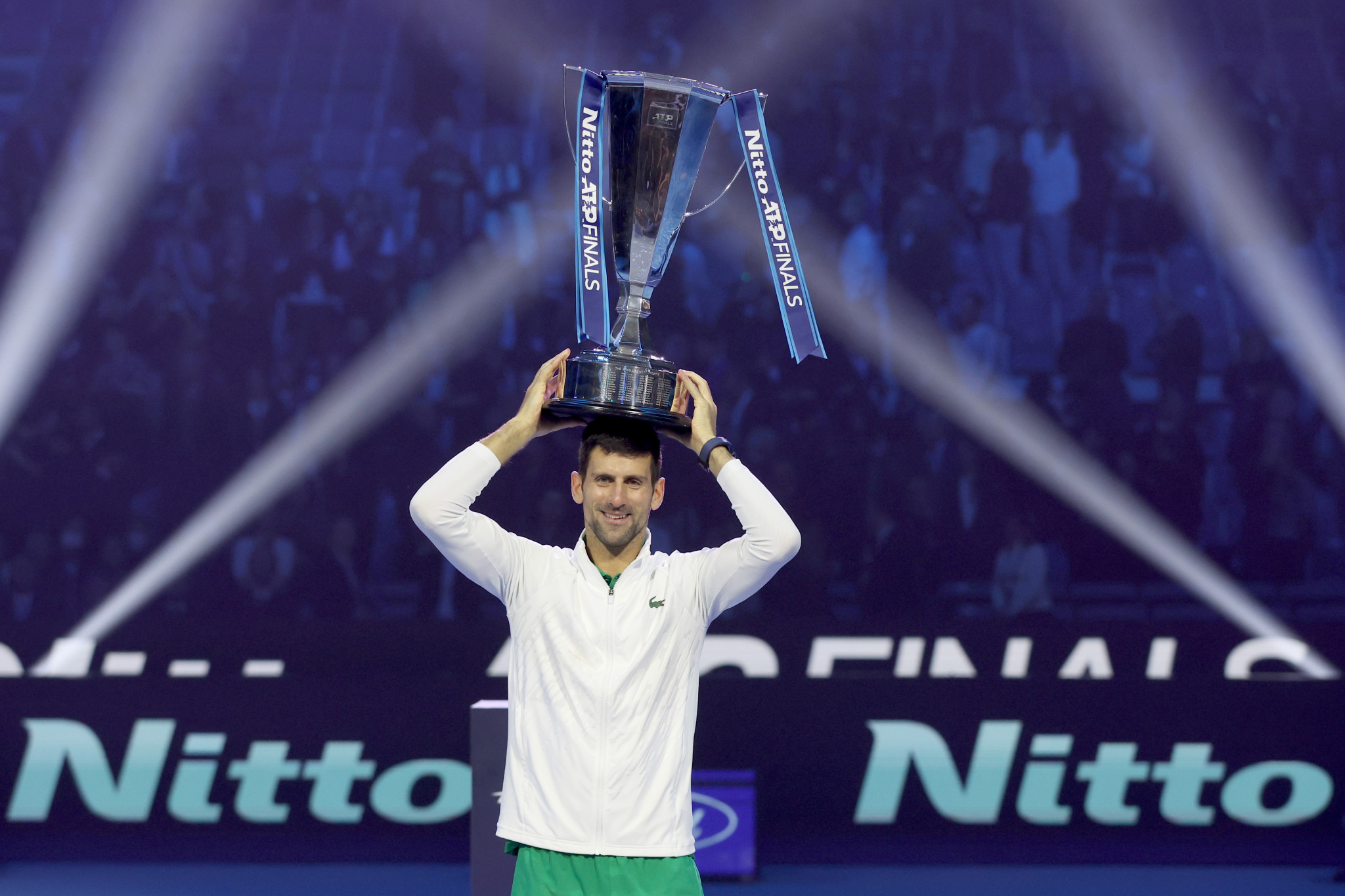 Novak Djokovic won his sixth ATP Finals title in Turin ©Getty Images