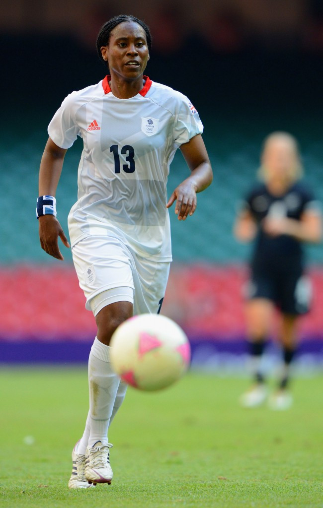 Scotland's Ifeoma Dieke was one of just two non-English players in Britain's women's squad for London 2012 ©Getty Images