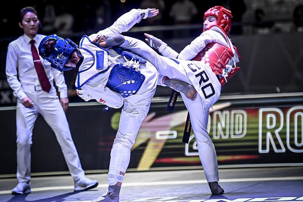 Stojković was crowned world champion - one year after claiming the European title ©World Taekwondo