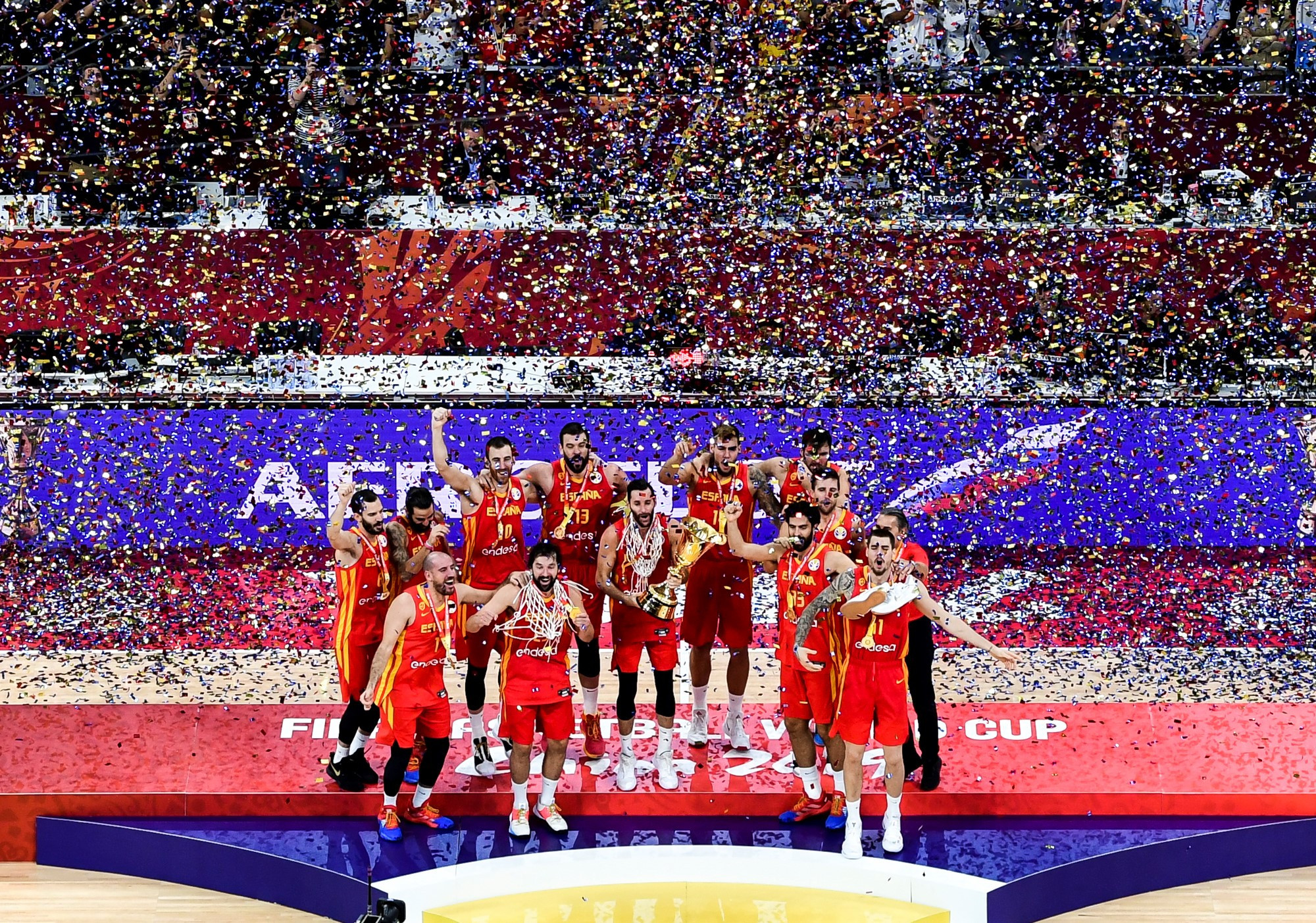 World champions Spain are now ranked number one in the world ©Getty Images