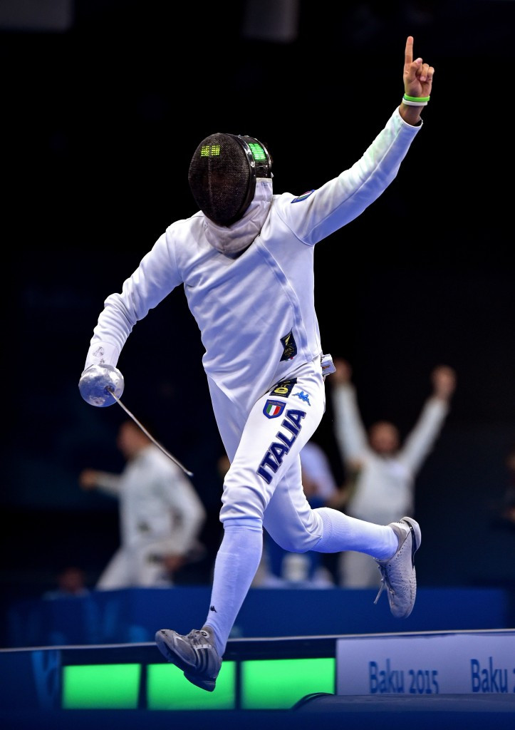 Italy has historically enjoyed success at fencing