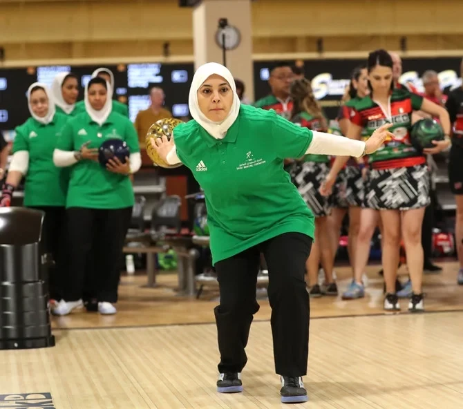 Razan Baker has spearheaded a campaign in Saudi Arabia to get more women involving in bowling ©Saudi Bowling Federation