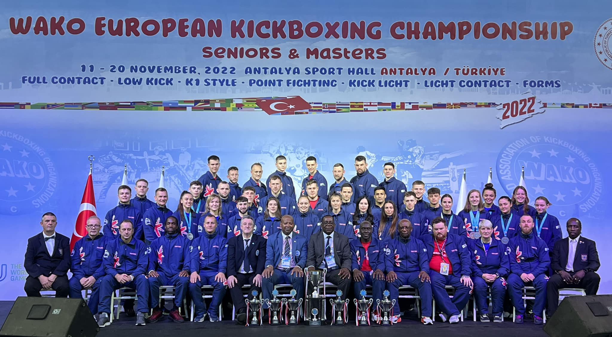 Britain claimed seven gold medals at the WAKO European Championships ©WAKO