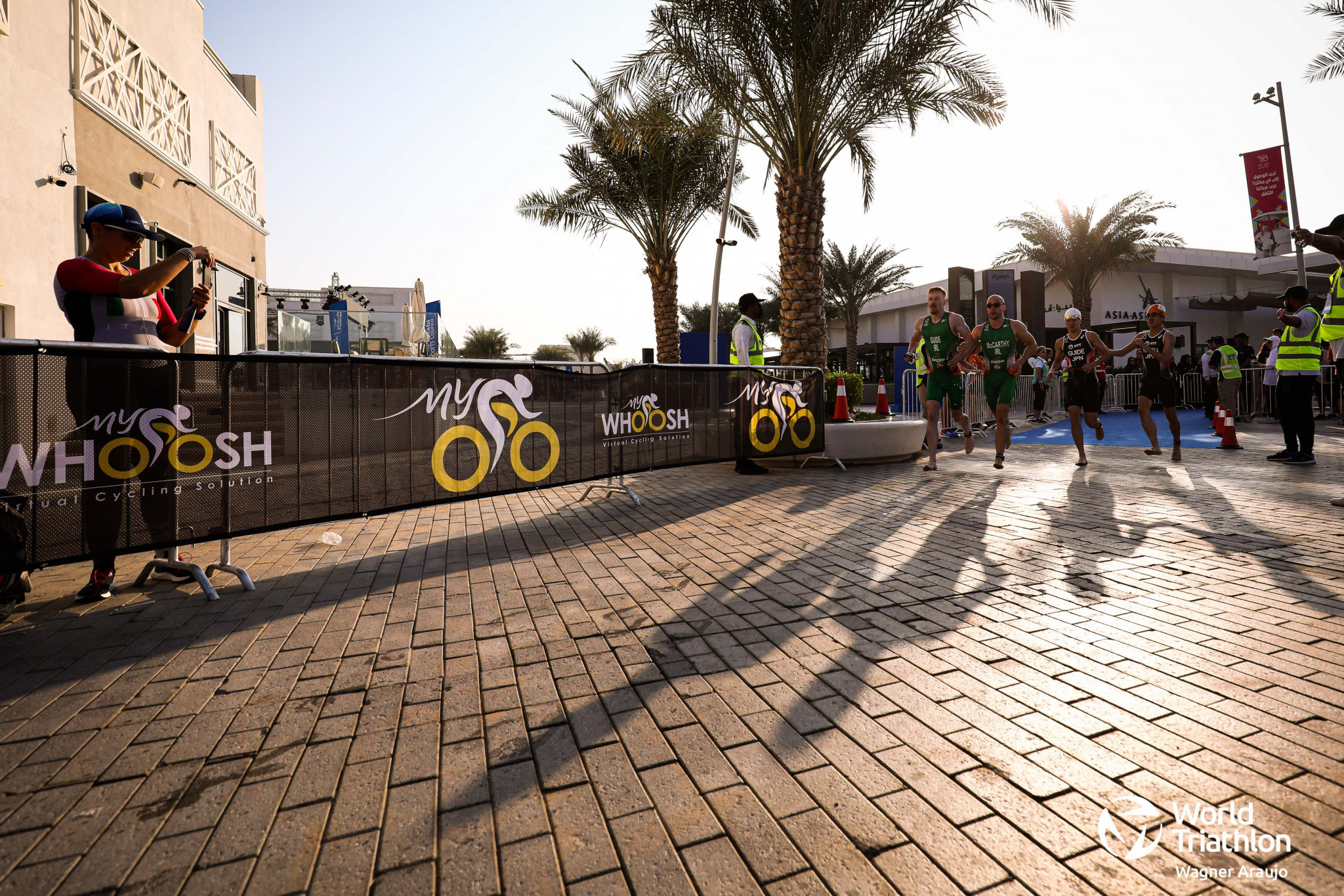 The World Triathlon Para Championships was the main event to start three days of competition at the Yas Bay Race Village ©World Triathlon