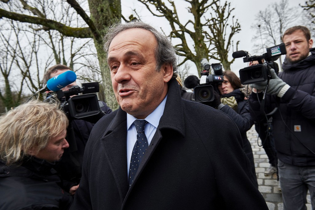 Michel Platini has already filed an appeal against his ban
