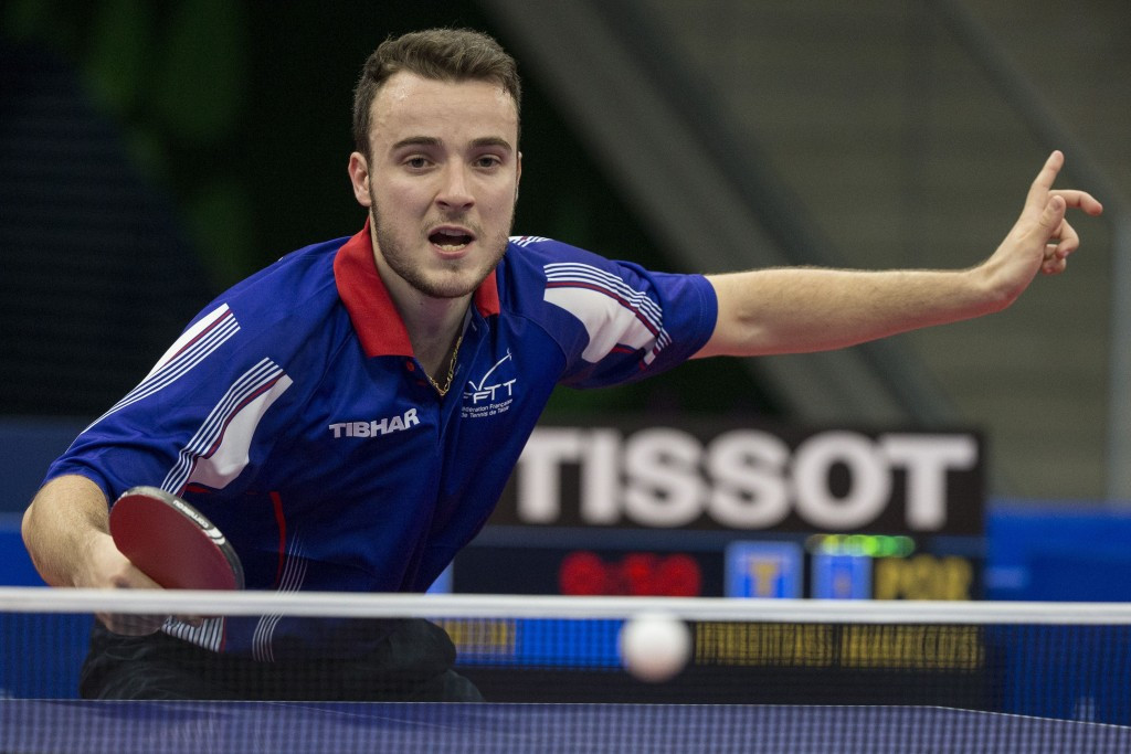 France's Simon Gauzy enjoyed smooth progression into the main draw ©AFP/Getty Images