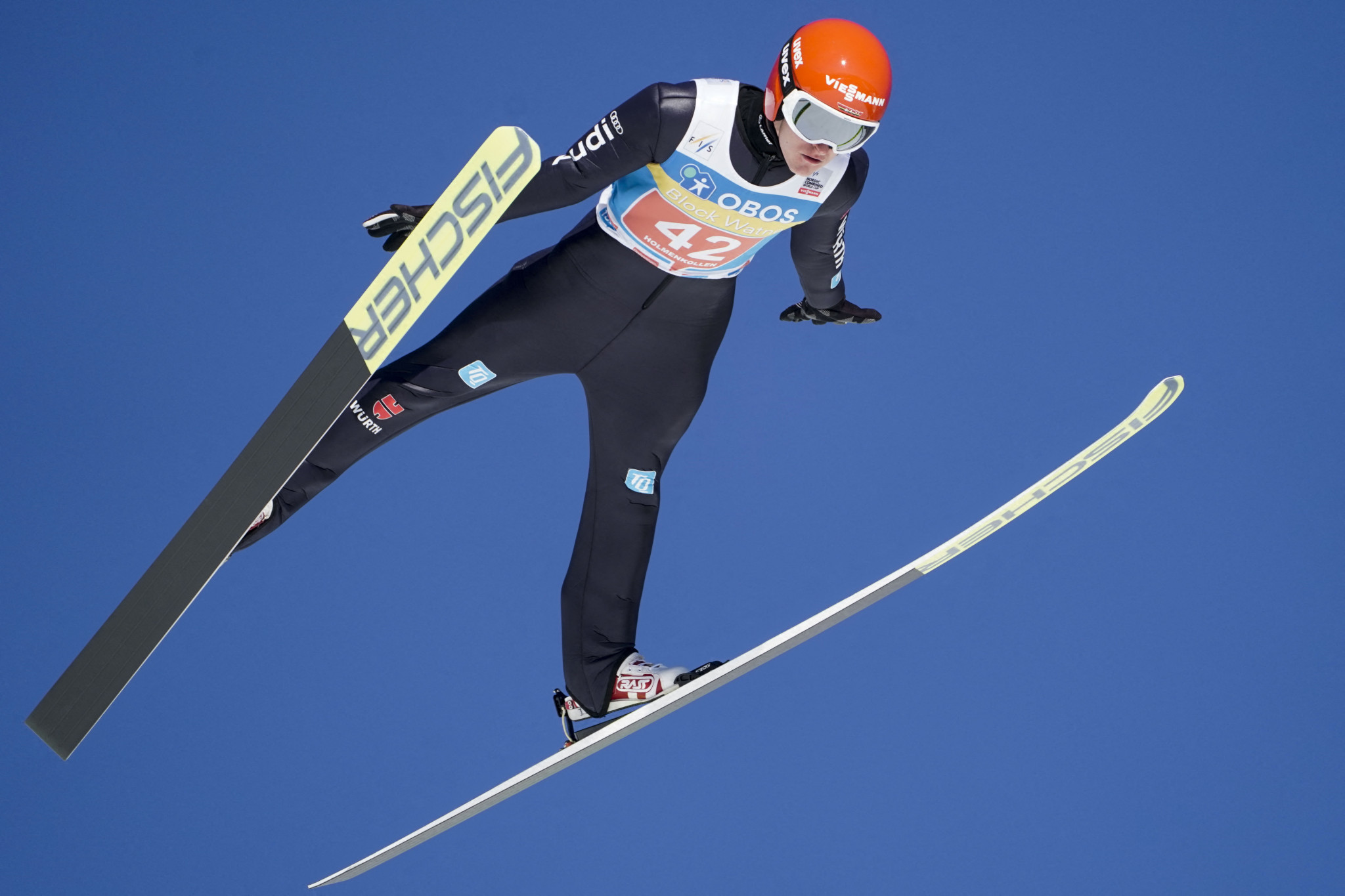 Schmid begins Nordic Combined World Cup season with first-ever win
