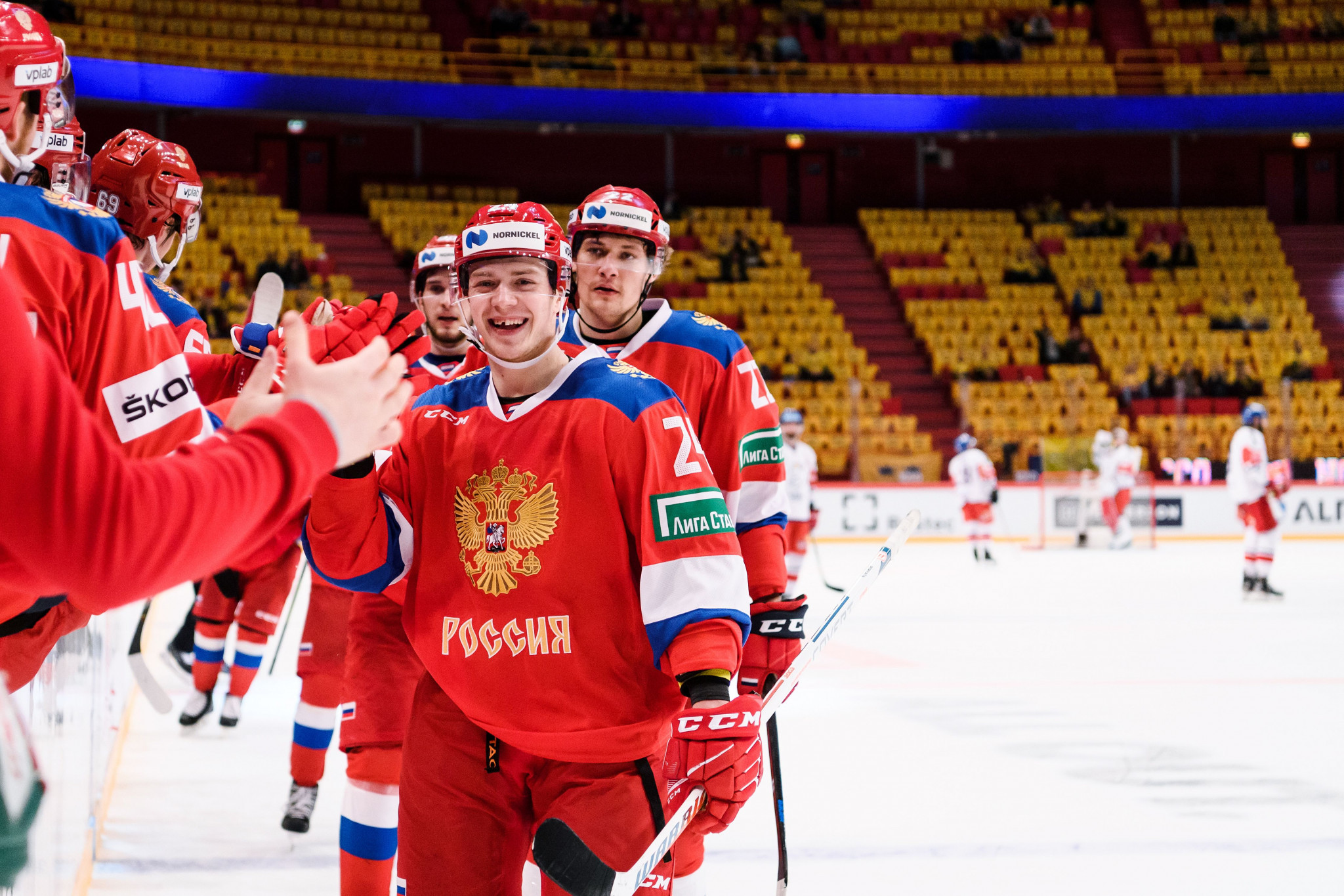 The Russian Ice Hockey Federation has been given a reprimand ©Getty Images