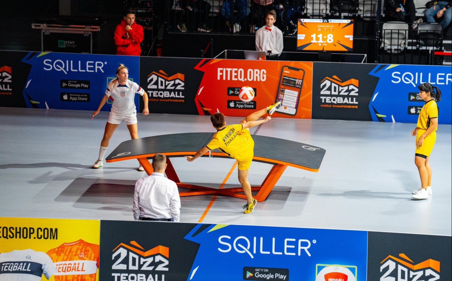 The fifth Teqball World Championships in Nuremberg proved a huge success for the sport ©FITEQ