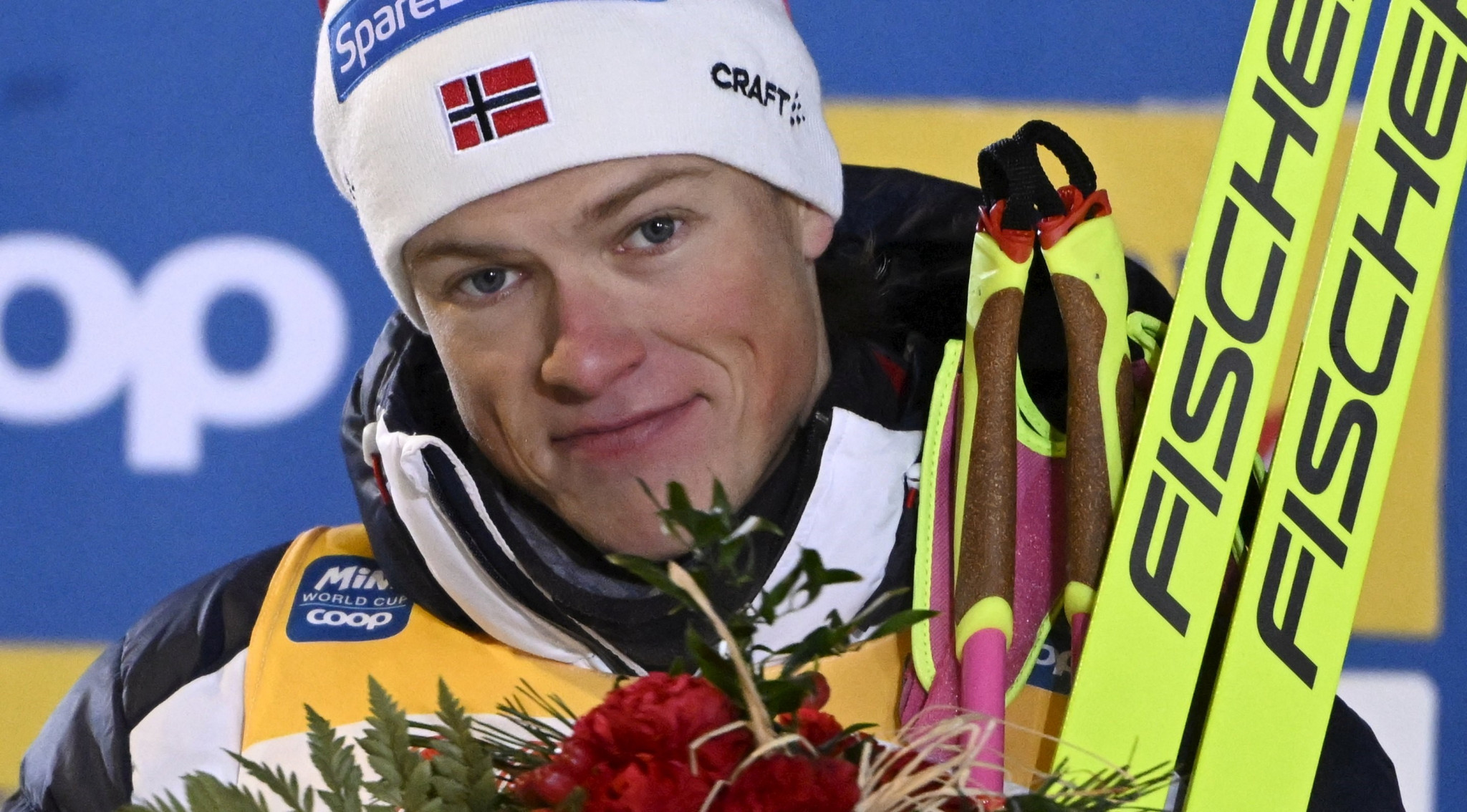 Johannes Høsflot Klæbo is yet to lose at this season's Tour de Ski ©Getty Images