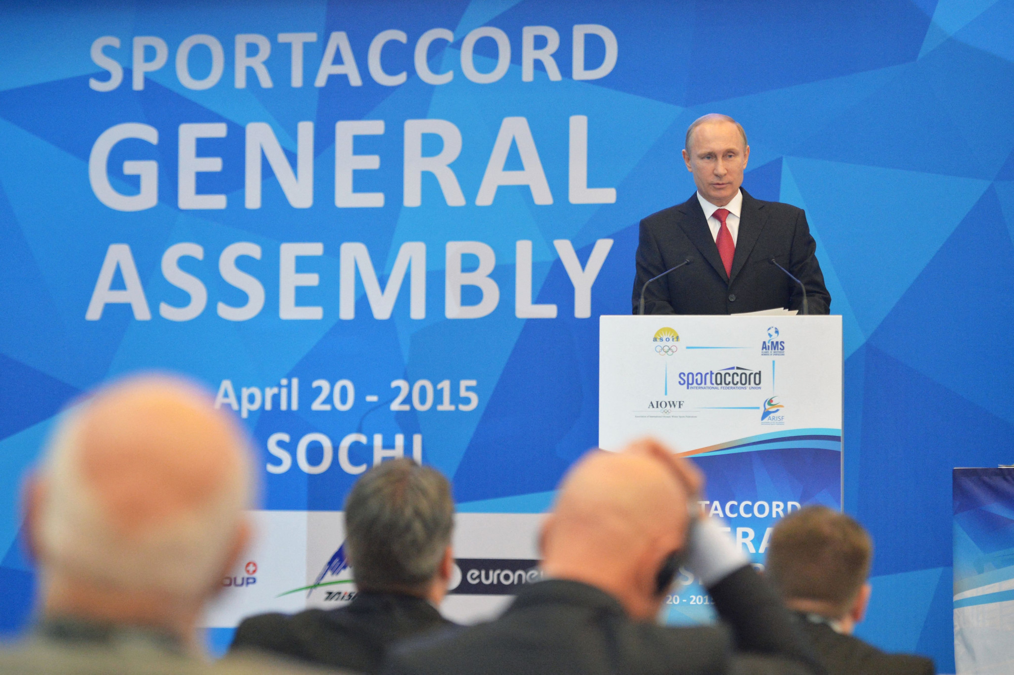 The 2015 SportAccord General Assembly proved to be a defining moment in a decades-long power struggle ©Getty Images