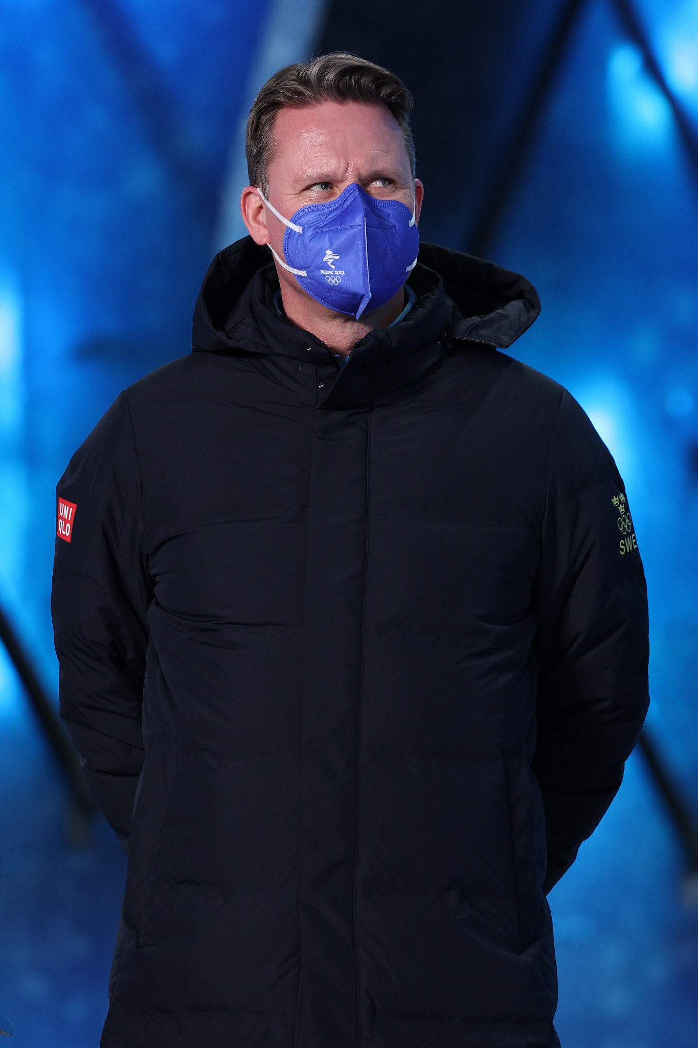 Mats Årjes, pictured here during the Beijing 2022 Winter Olympics, has stood down from the FIS Council until further notice ©Getty Images