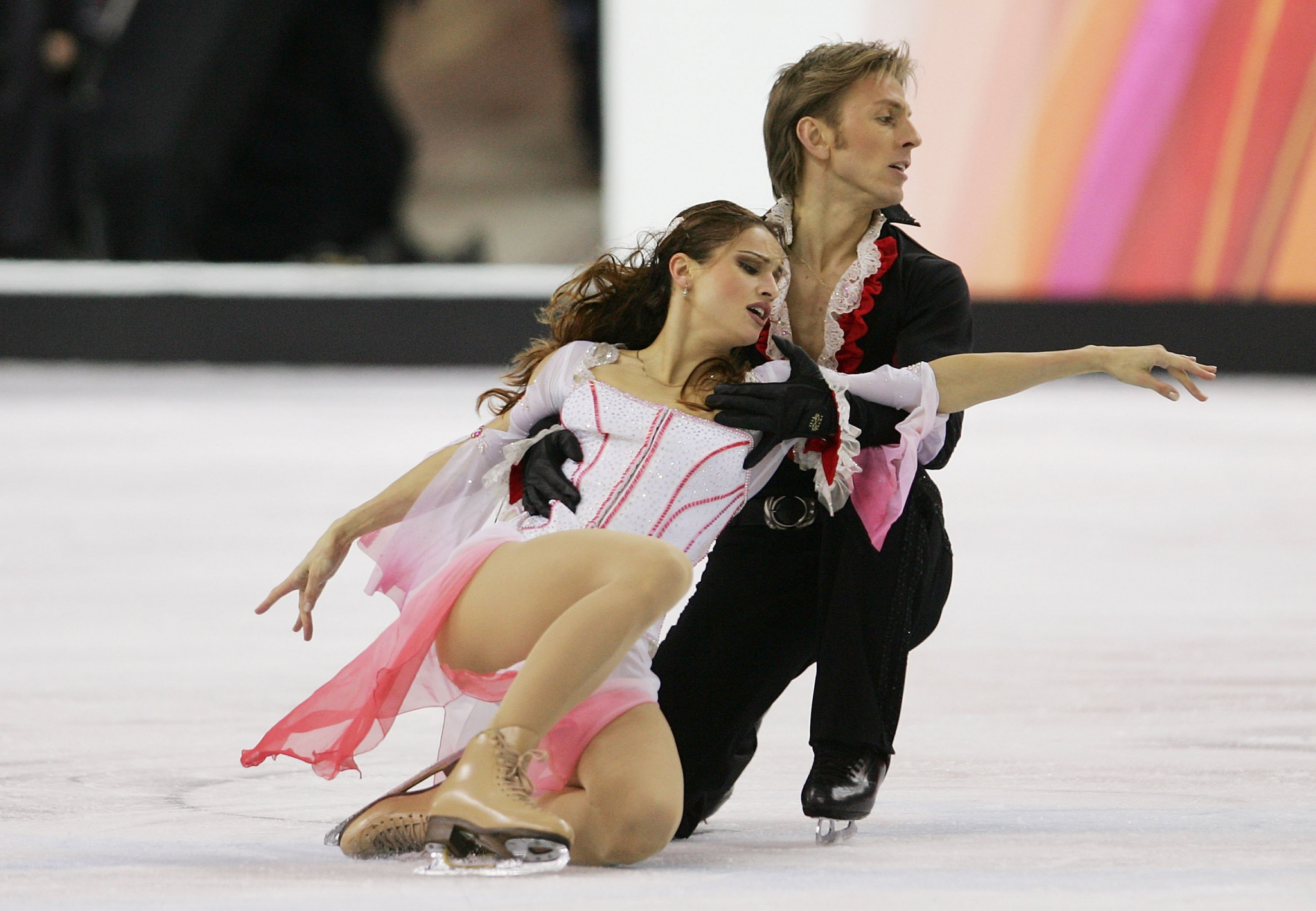 Margarita Drobiazko and Povilas Vanagas are continuing to compete in Russia ©Getty Images