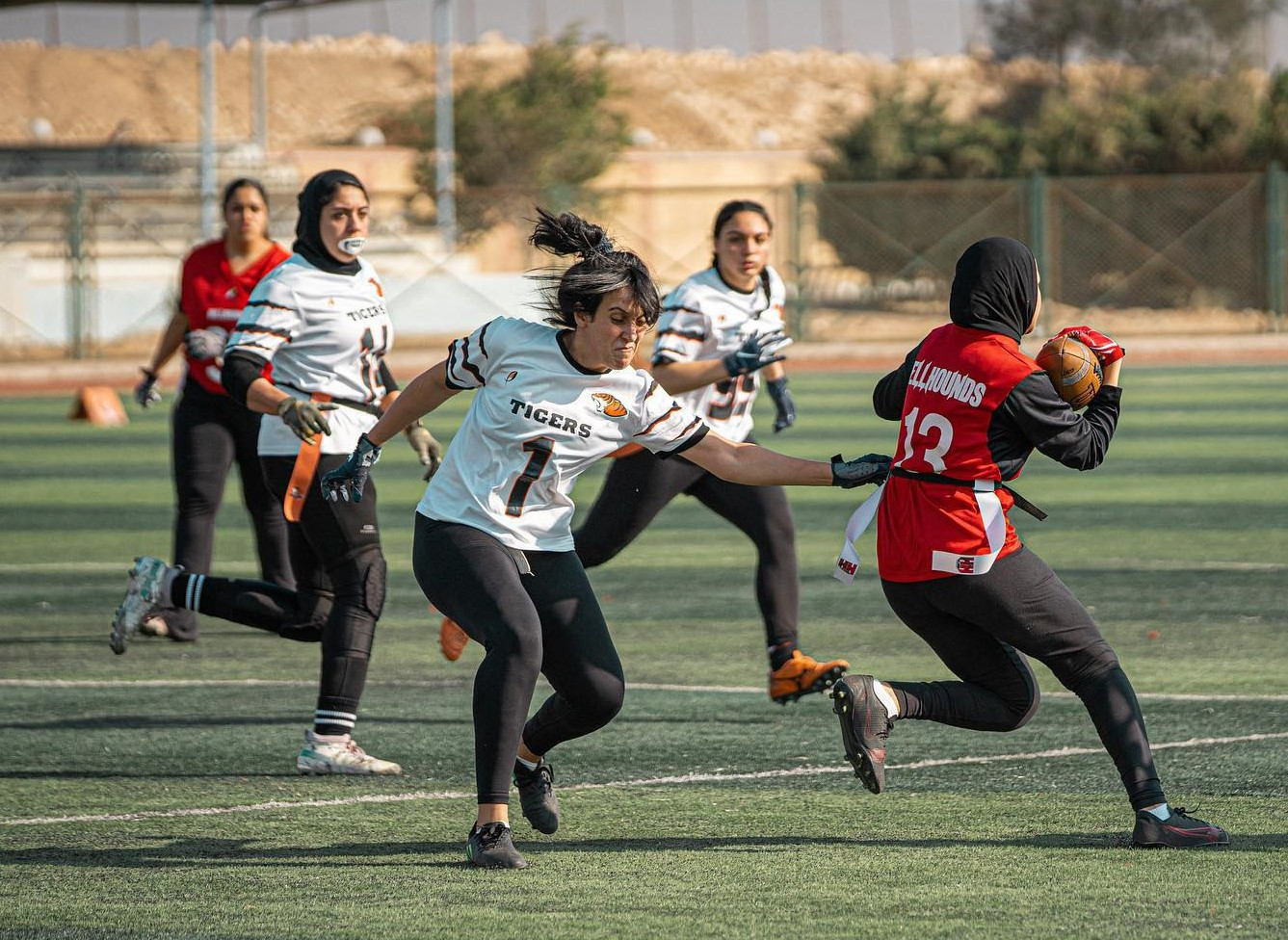A total of 83.8 per cent - compared to 62 per cent in 2021 - of NFs also want to operate national women’s teams for the 2023-2024 cycle ©IFAF