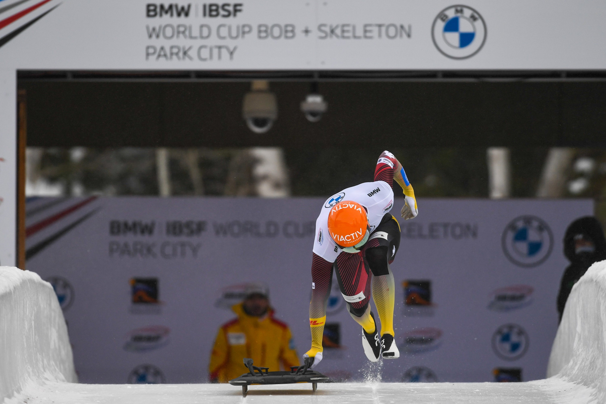 Olympic champion Christopher Grotheer collected a first win of the IBSF World Cup season ©IBSF