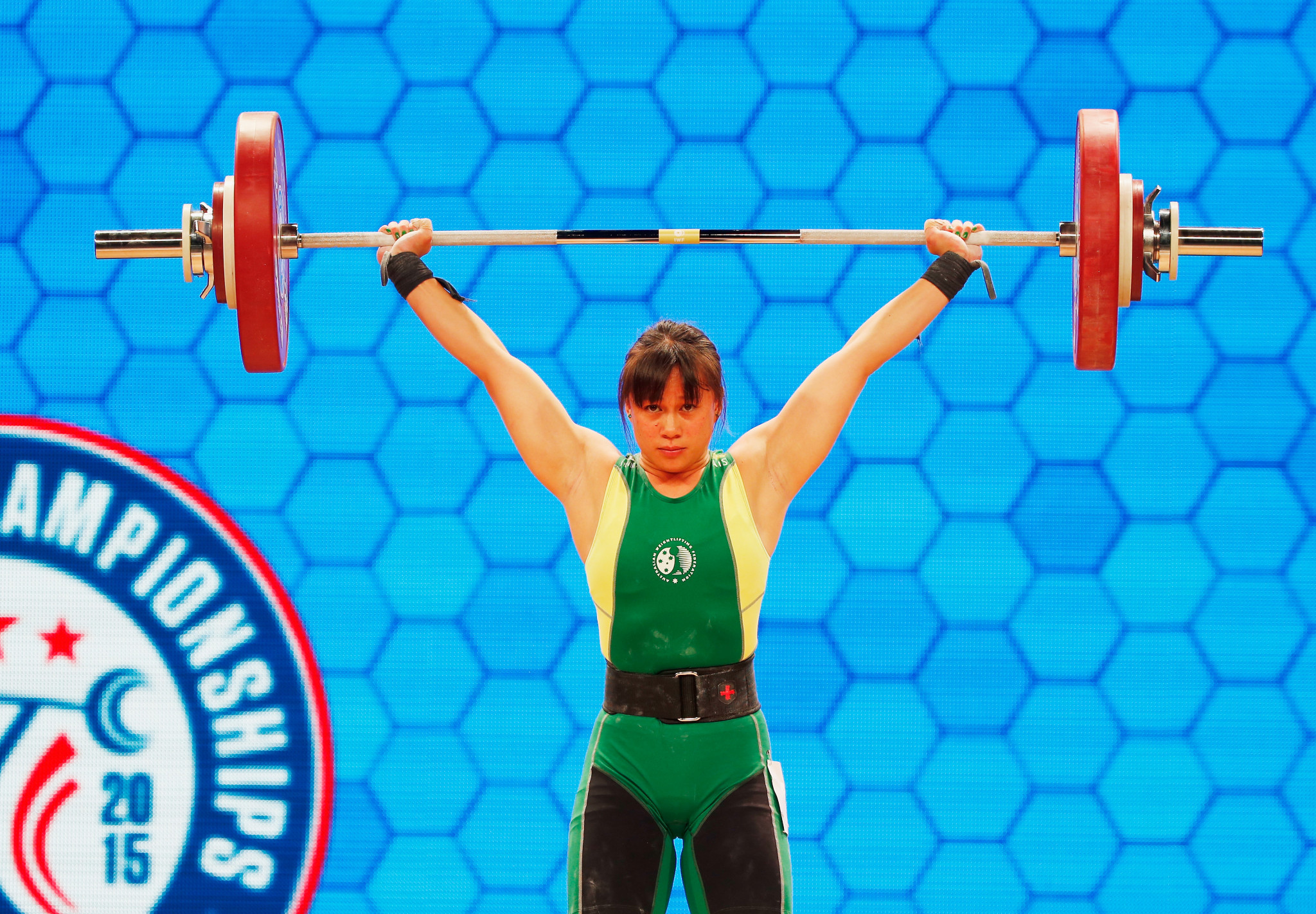 Two lifts are part of every weightlifting competition, but the goal remains to extend the bar above your head ©Getty Images