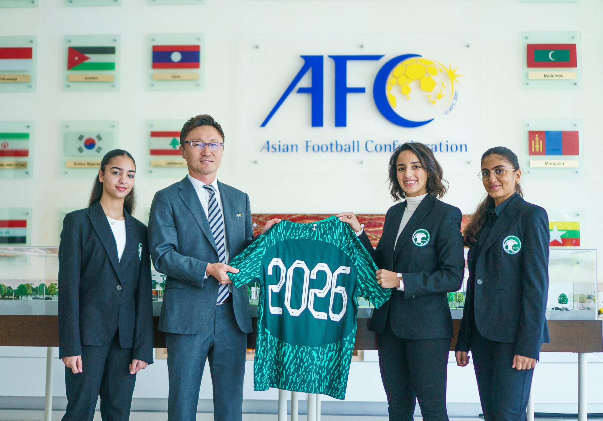 Saudi Arabia is the first country to formally submit a bid for the 2026 Women's Asian Cup ©SAFF