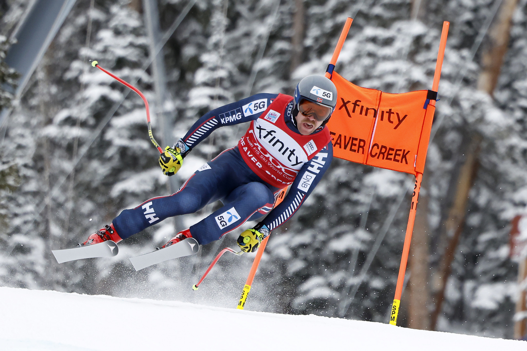 Norway's Aleksander Aamodt Kilde triumphed in the downhill event at the Alpine Ski World Cup in Beaver Creek ©Getty Images