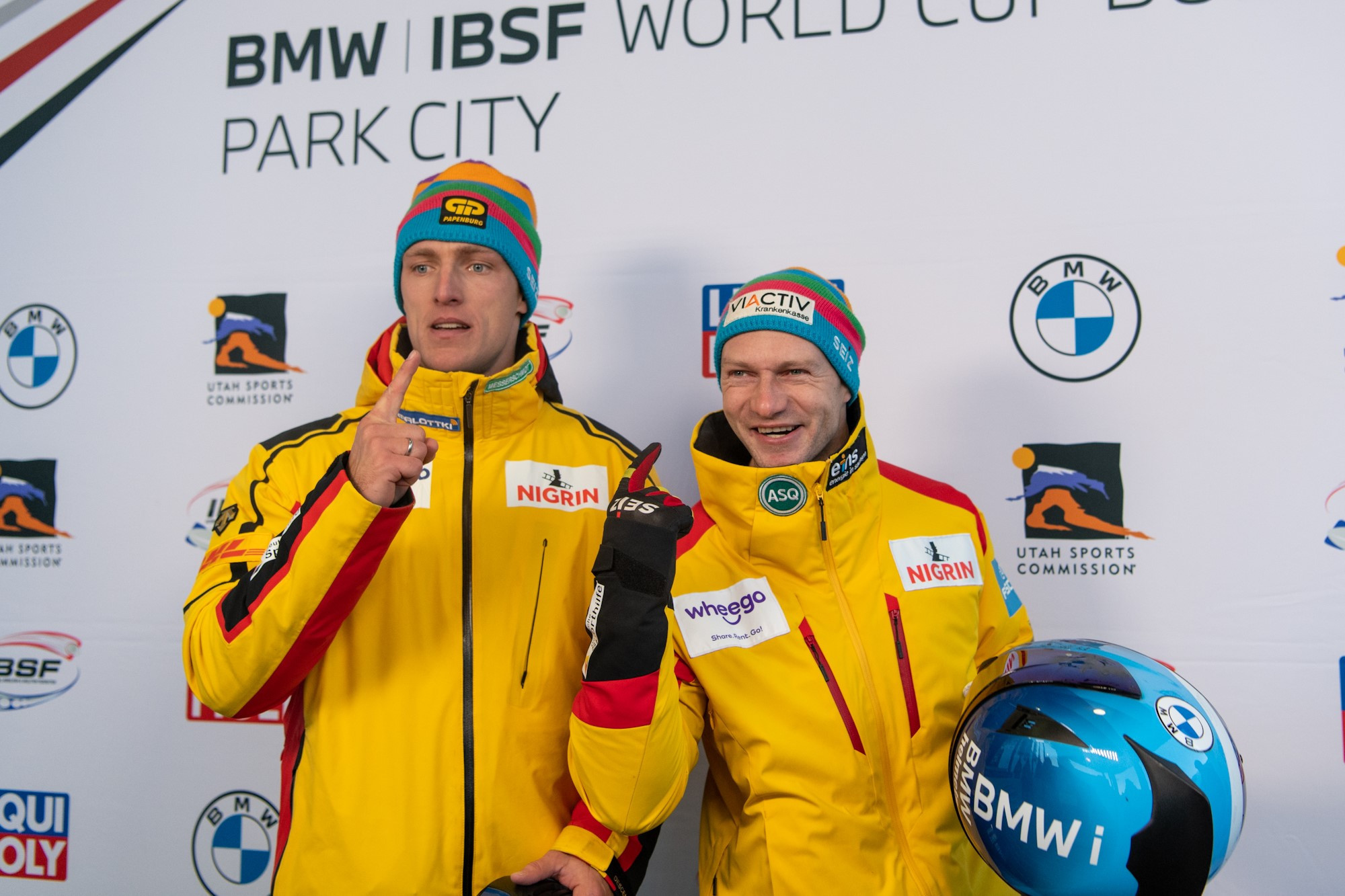 Olympic and world champion Francesco Friedrich of Germany won his second IBSF World Cup gold this season in  Park City ©Getty Images