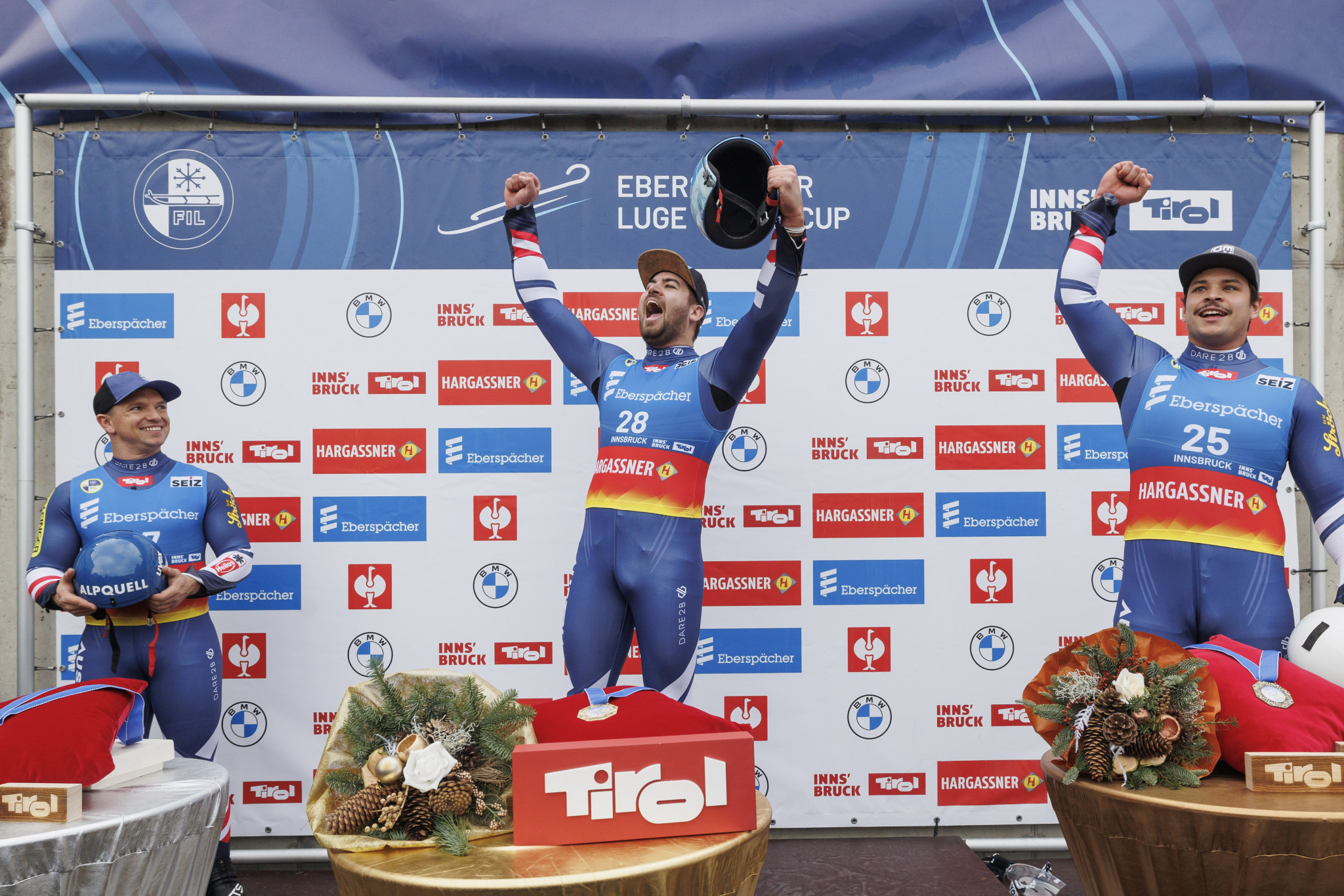 Gleirscher stars at Luge World Cup in Innsbruck with double gold