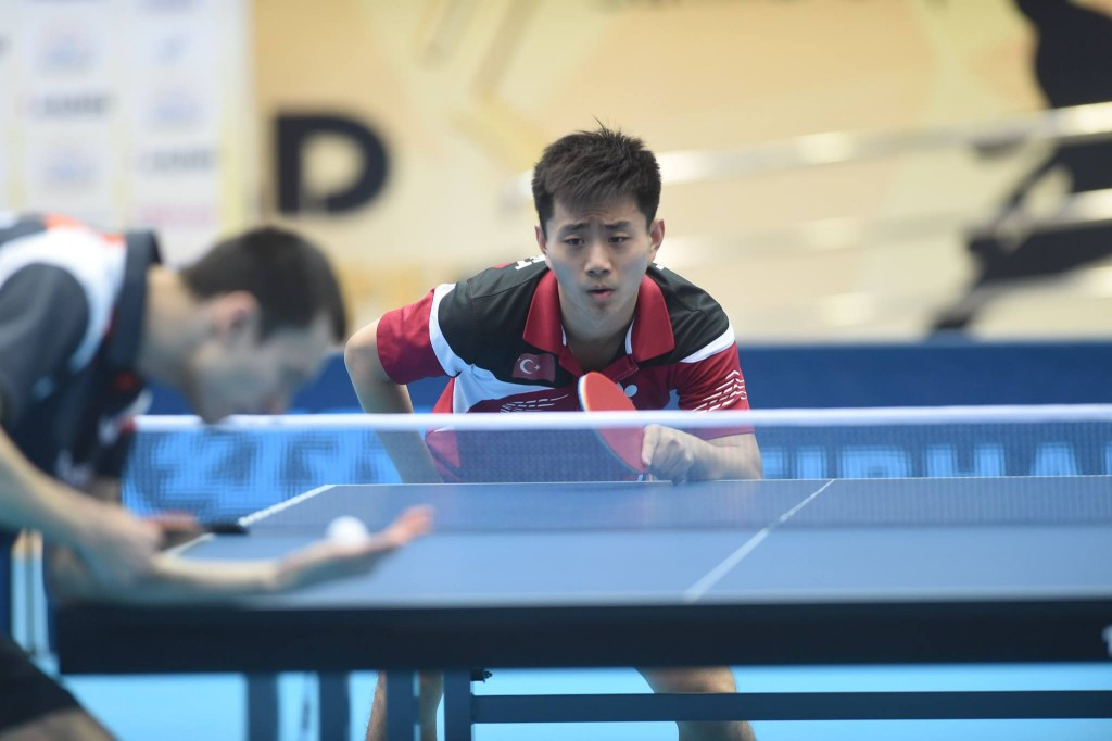 Turkey's Li Ahmet produced an outstanding first round victory at the Kuwait Open ©ITTF